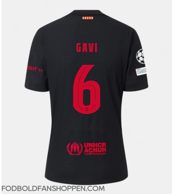 Barcelona Paez Gavi #6 Udebanetrøje 2024-25 Kortærmet